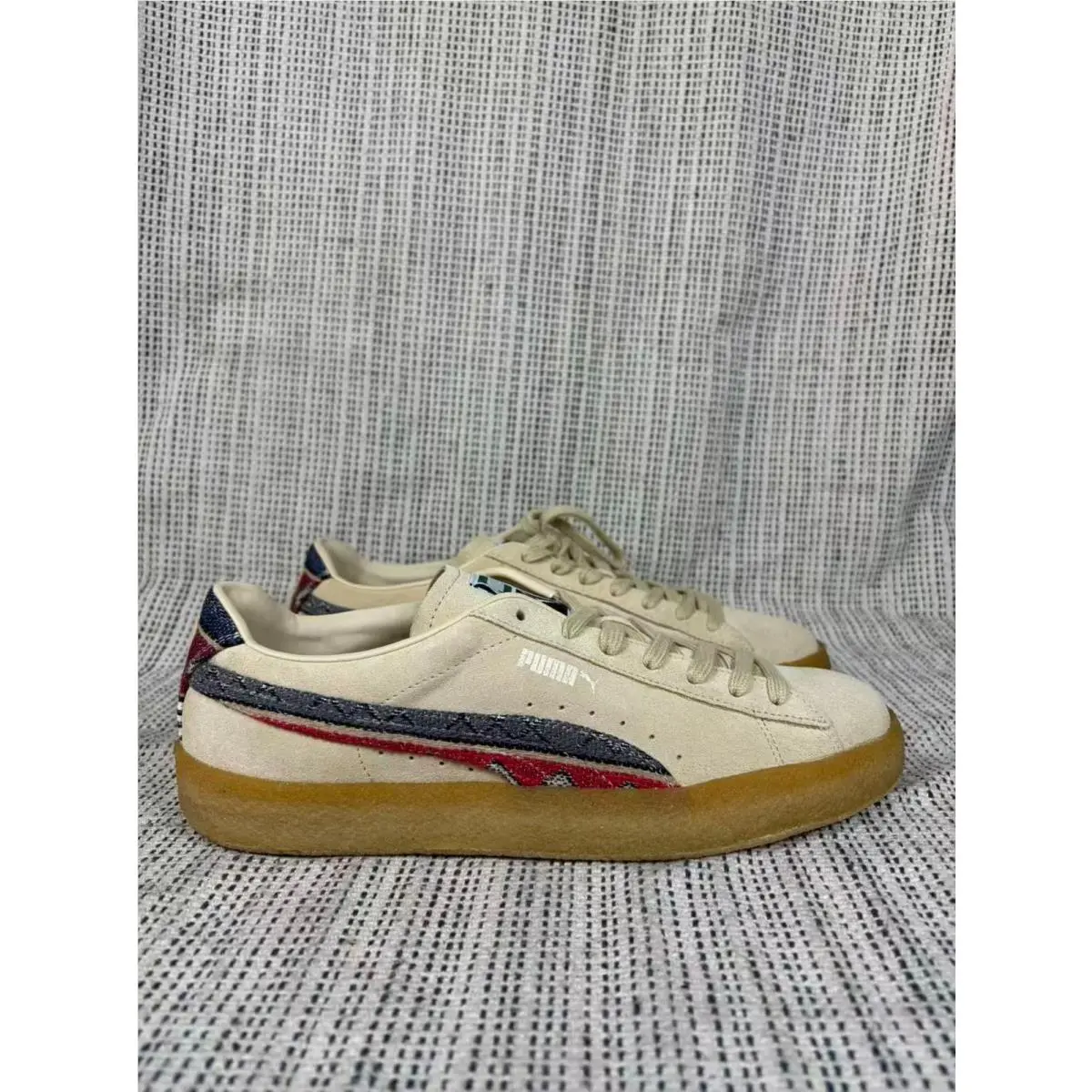 Puma shoes - PUMA Suede - Suede - 386669-01 - Beige 8