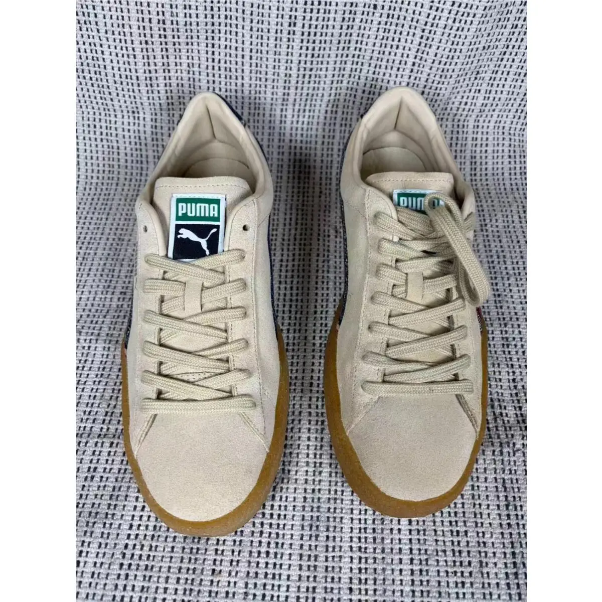 Puma shoes - PUMA Suede - Suede - 386669-01 - Beige 9