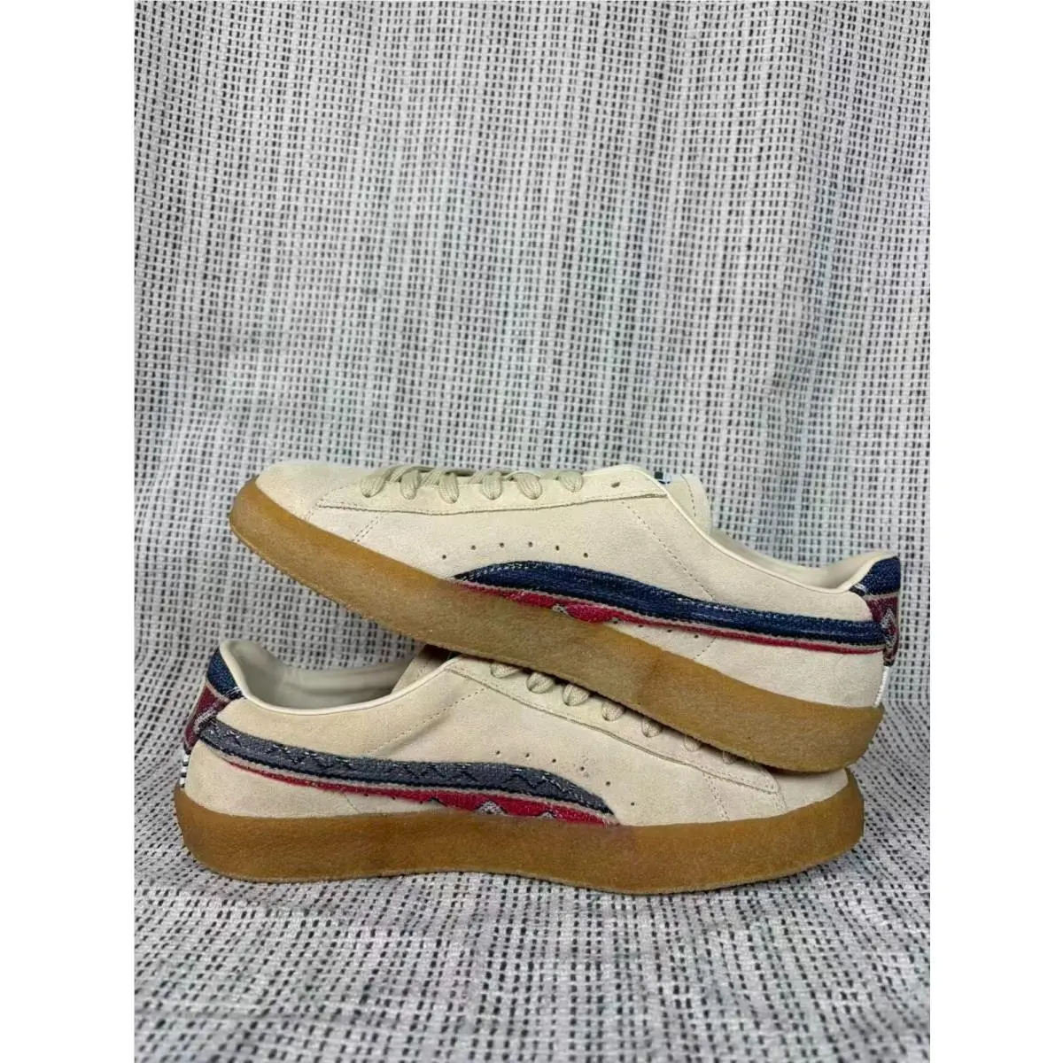 Puma shoes - PUMA Suede - Suede - 386669-01 - Beige 14