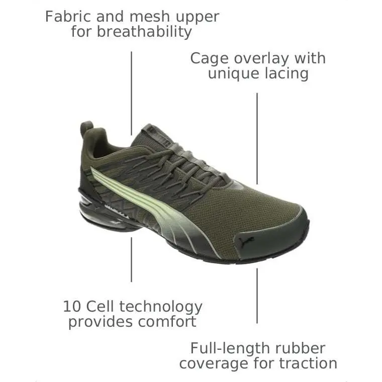 Puma shoes - 37960125 - 37960125 - dark olive black 8