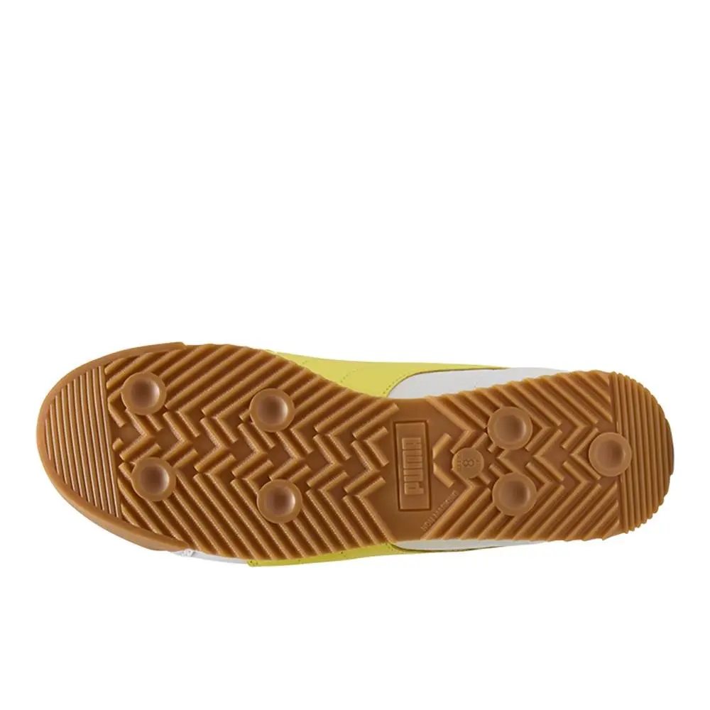 Puma shoes - PUMA Roma 24 Match Lace Up - 40594302 - White, Yellow 11