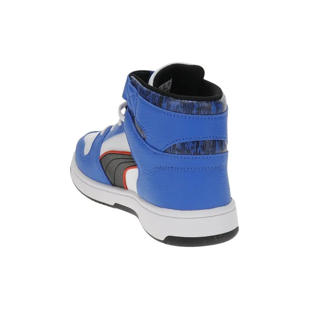 Puma shoes - PUMA Rebound Layup Crazy Kits Lace Up  Youth - 40888601 - Blue 4