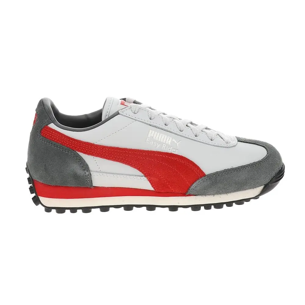 Easy Rider Mix Lace Up Mens Grey Sneakers Casual Shoes 39902509 by Puma