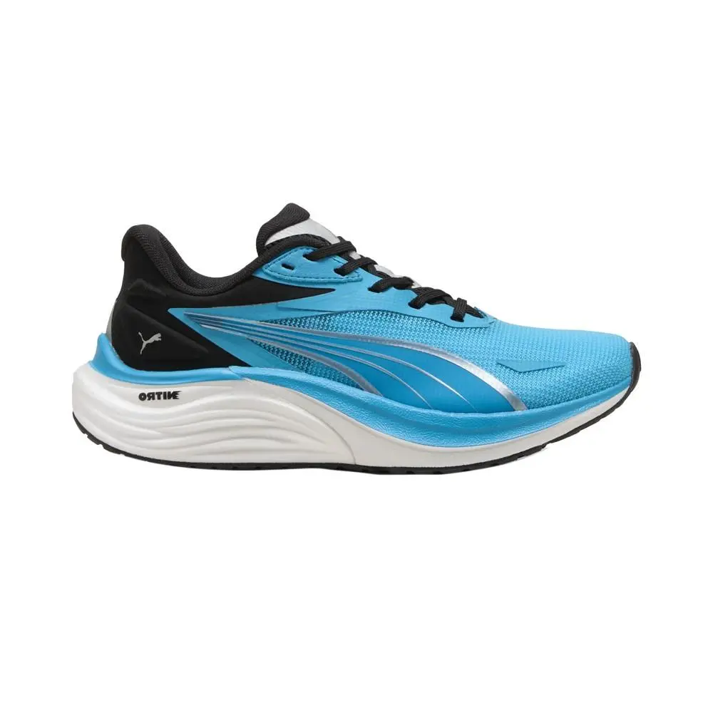 Puma Electrify Nitro 4 Running Youth Boys Blue Sneakers Athletic Shoes 40150804