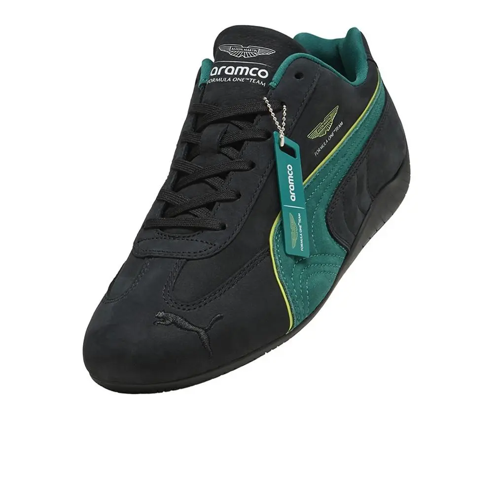 Puma shoes - PUMA  X Aston Martin Aramco F1 Team Speedcat Lace Up Sneaker - 30913703 - Black 4