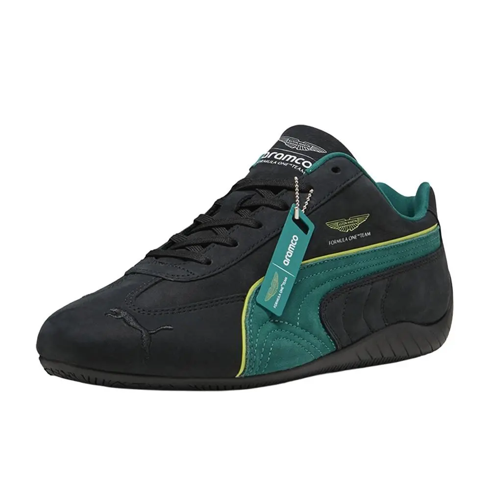 Puma shoes - PUMA  X Aston Martin Aramco F1 Team Speedcat Lace Up Sneaker - 30913703 - Black 8