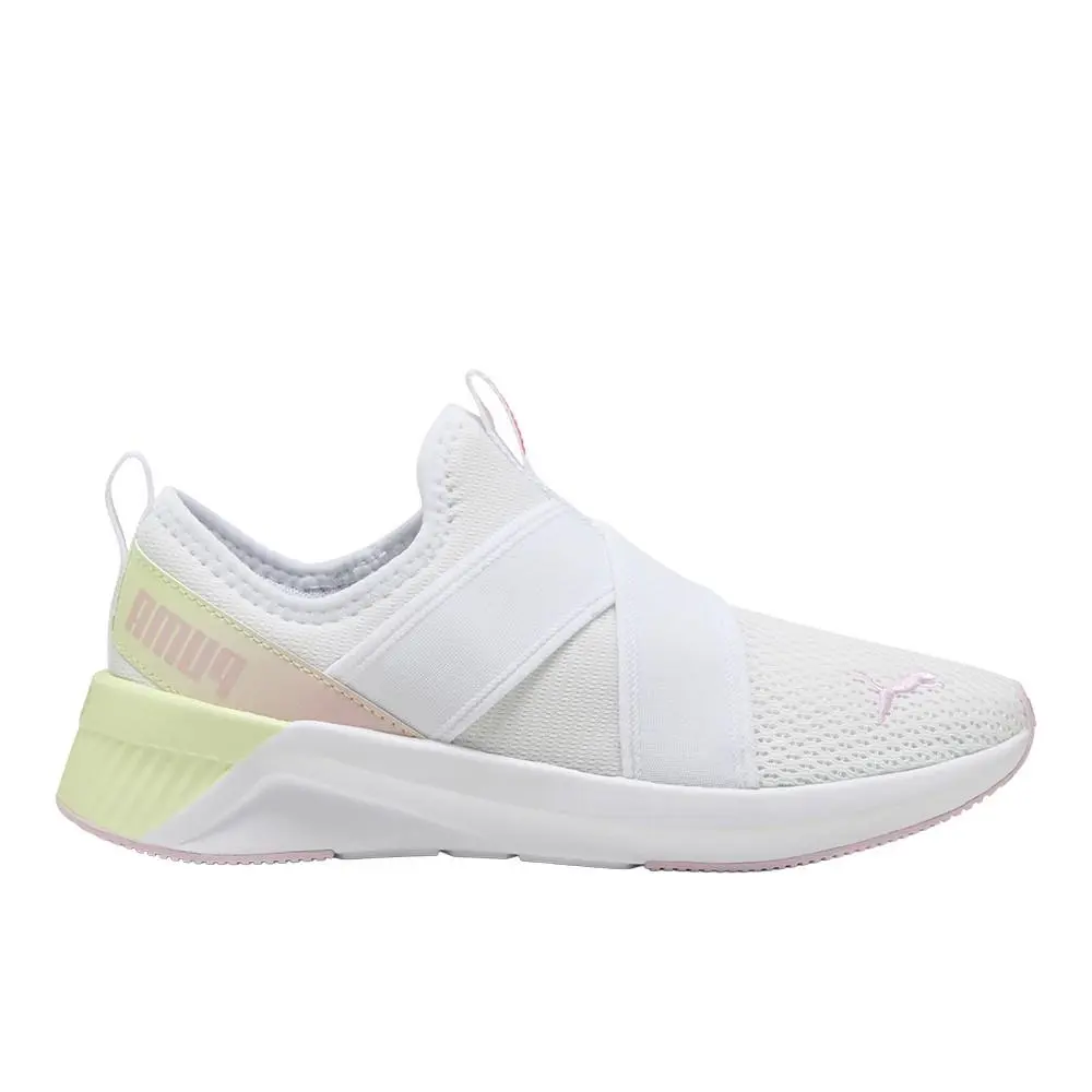 Puma Softride Harli Slip On Womens White Sneakers Casual Shoes 31147117