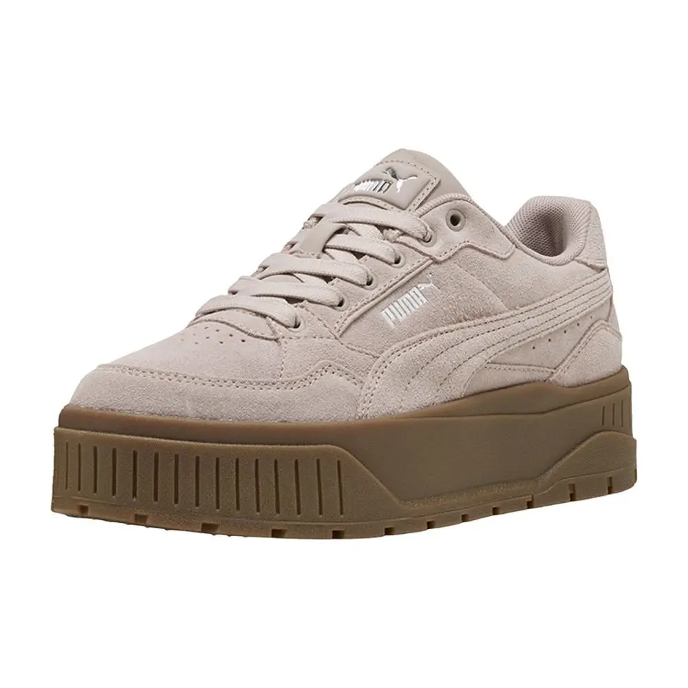 Puma shoes - PUMA Karmen Ii Idol Suede Lace Up - 39746219 - Pink 0