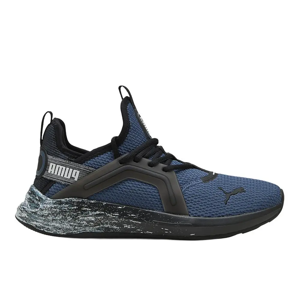 Puma Soft Enzo 5 Blizzrizz Lace Up Mens Blue Sneakers Casual Shoes 31214402