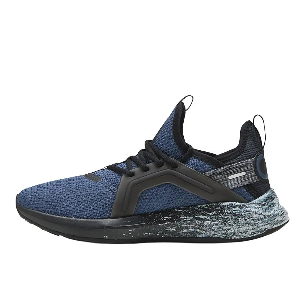 Puma shoes - PUMA Soft Enzo 5 Blizzrizz Lace Up - 31214402 - Blue 1