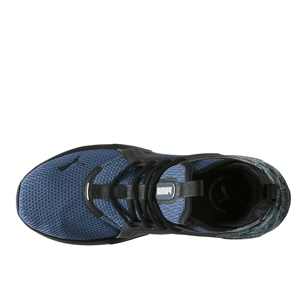 Puma shoes - PUMA Soft Enzo 5 Blizzrizz Lace Up - 31214402 - Blue 2