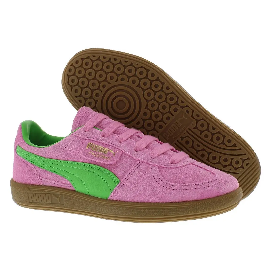 Puma shoes - Pink Delight/Green/Gum, Main: Pink 4