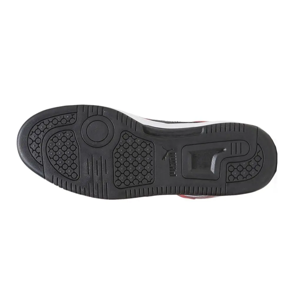 Puma shoes - PUMA Rebound V6 Mid Lace Up - 39232604 - Black, Red, White 9