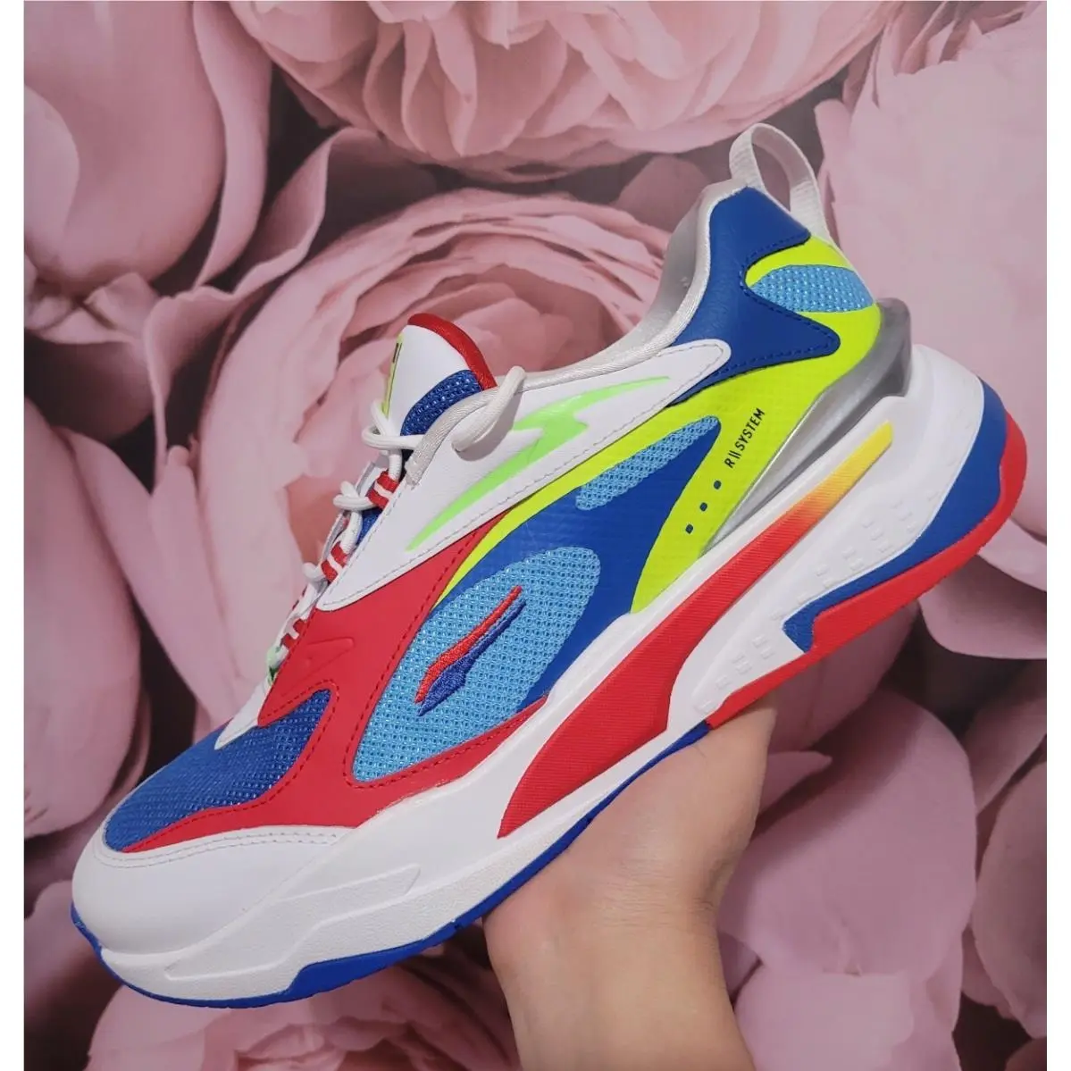 Puma RS Fast Raceway 383515 01 Multicolored Men`s Running Shoes