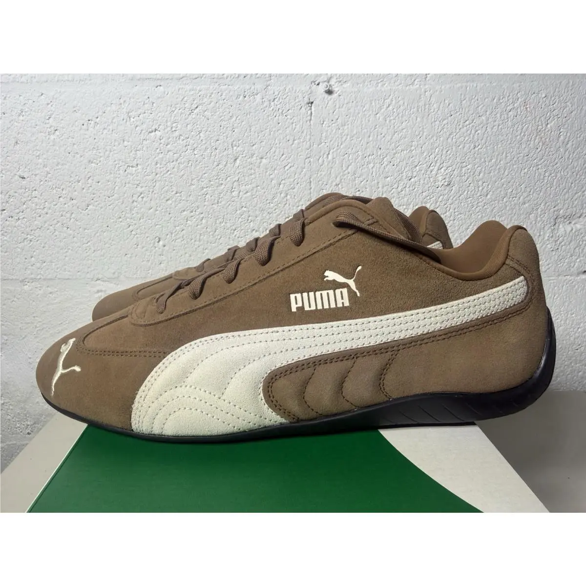 Speedcat OG Haute Coffee Frosted Ivory 398846-31 Men`s by Puma