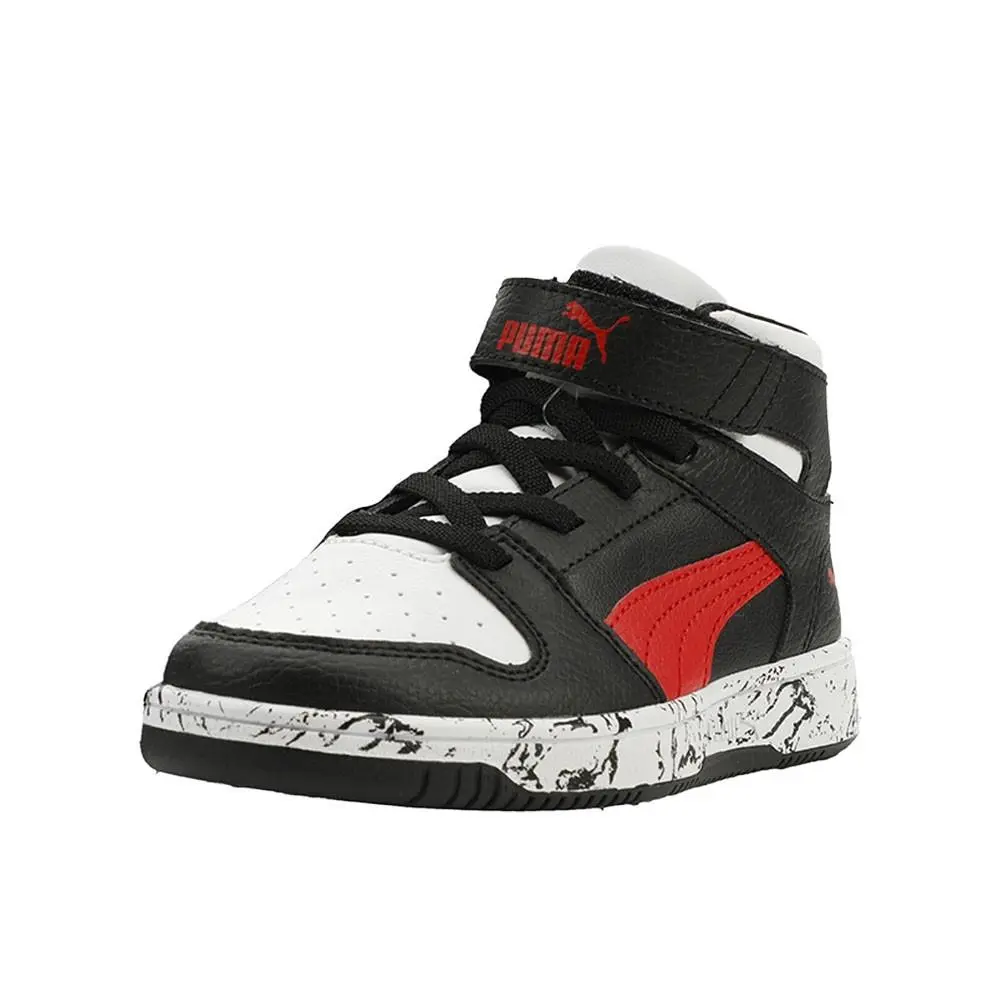 Puma shoes - PUMA Rebound Layup Rcl Marble Easy On  Youth - 40520802 - Black 0