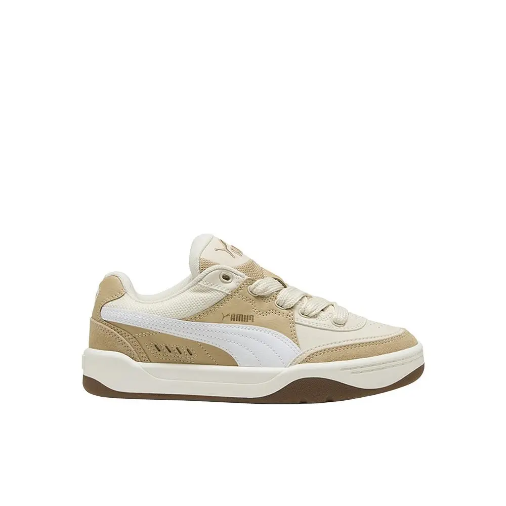 Park Lifestyle Sk8 Lace Up Youth Boys White Sneakers Casual Shoes 40194908 by Puma