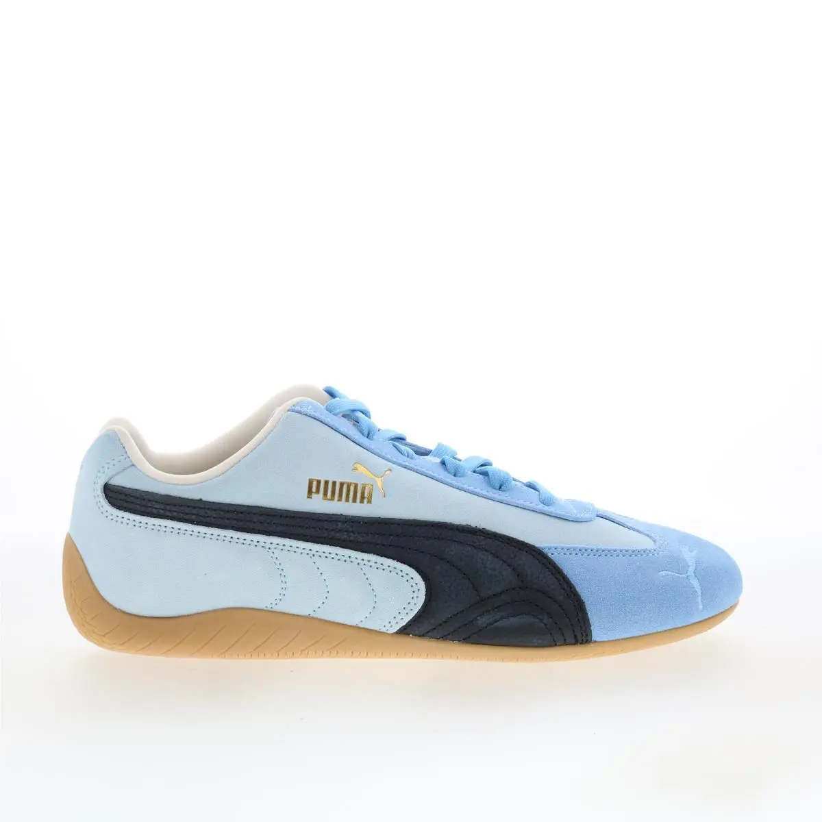 Speedcat 40632962 Mens Blue Suede Lace Up Lifestyle Sneakers Shoes by Puma