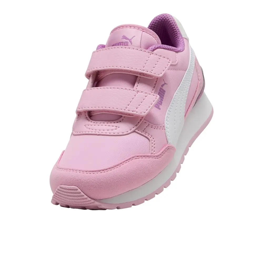 Puma shoes - PUMA St Runner V4 Nylon Slip On  Youth - 39974017 - Pink 4