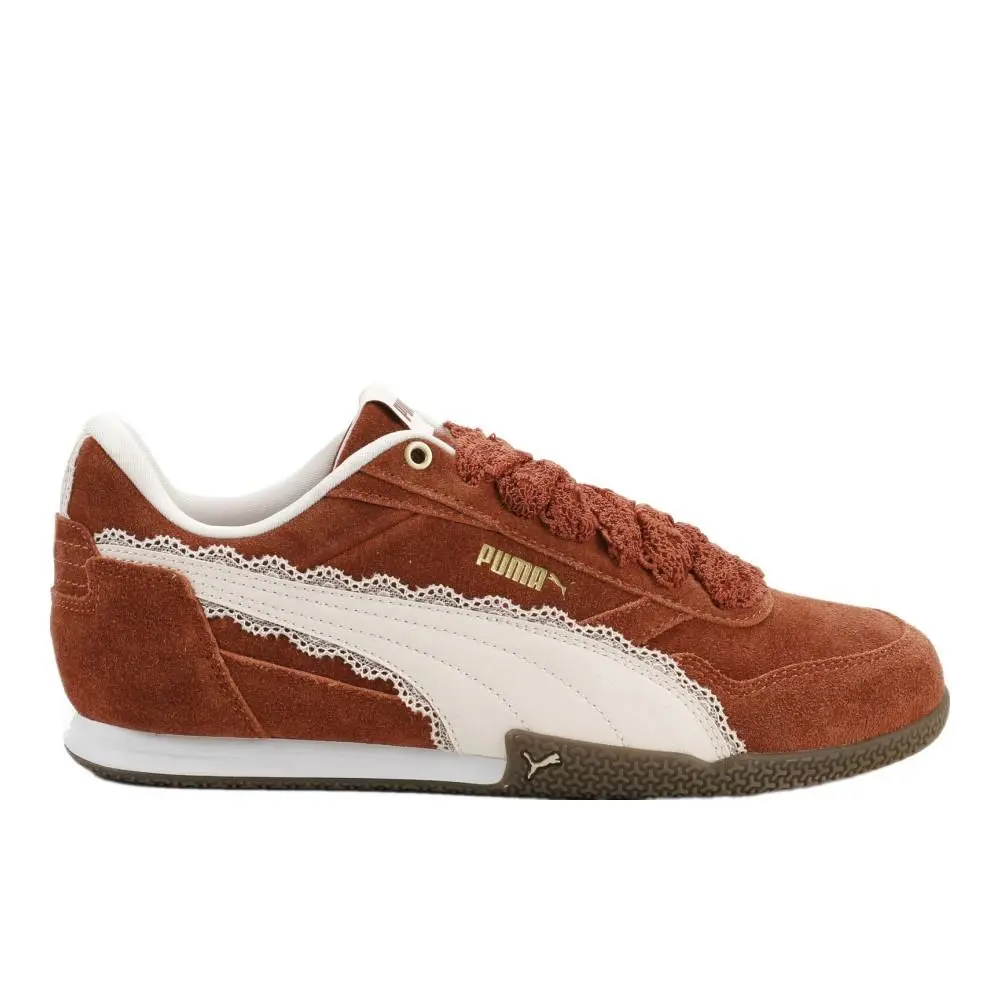 Bella Donna Nu Romantic Lace Up Womens Red Sneakers Casual Shoes 40655501 by Puma