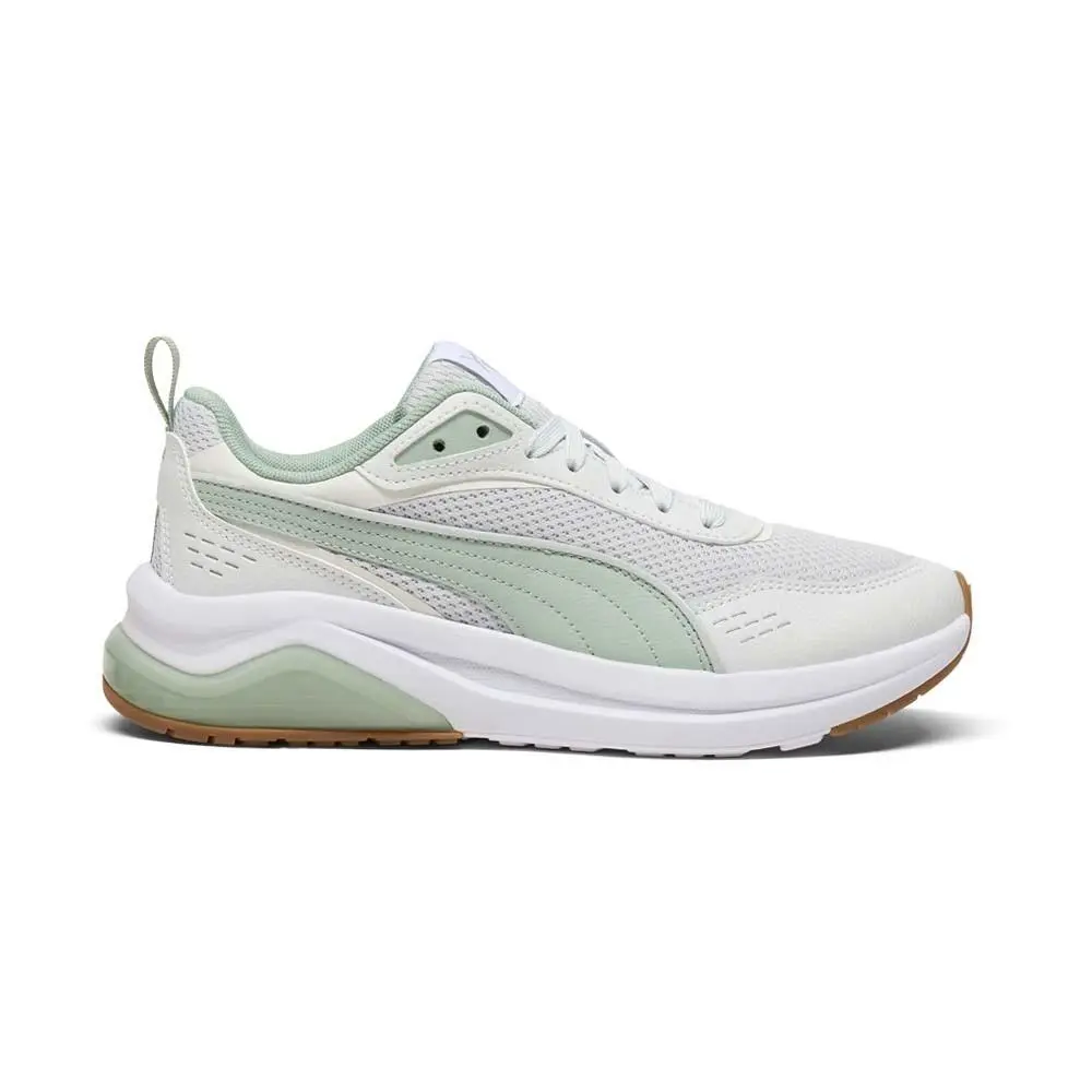 Puma Amplifier Retro Lace Up Womens Grey Sneakers Casual Shoes 40304009