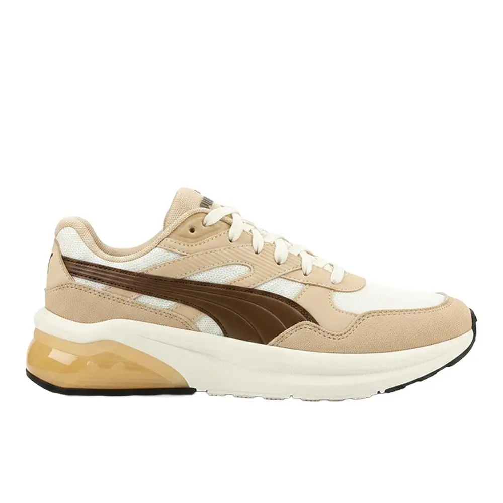 Puma Seeker Retro Lace Up Mens Off White Sneakers Casual Shoes 40786603