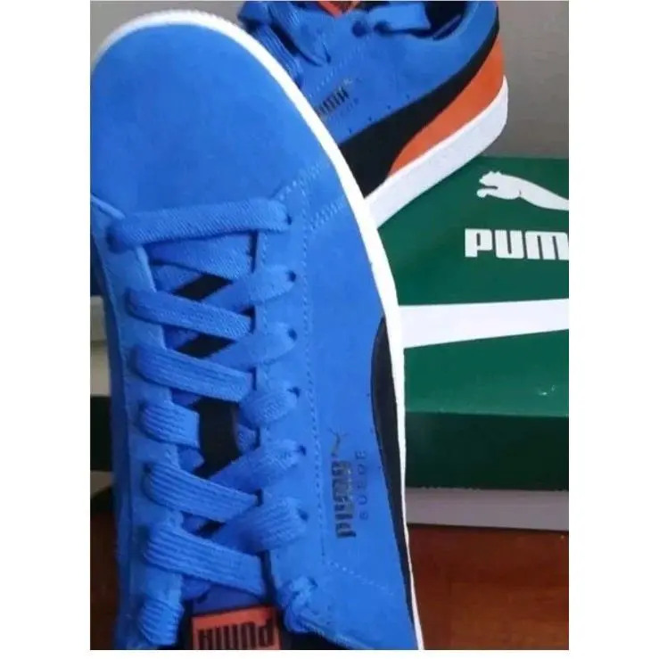 Puma shoes - PUMA Suede Classic - Suede Classic - 365347 69 - Blue 1