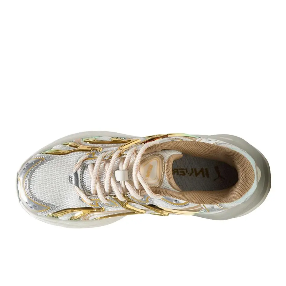 Puma shoes - PUMA Inverse Shimmer Lace Up - 40297201 - Off White 8