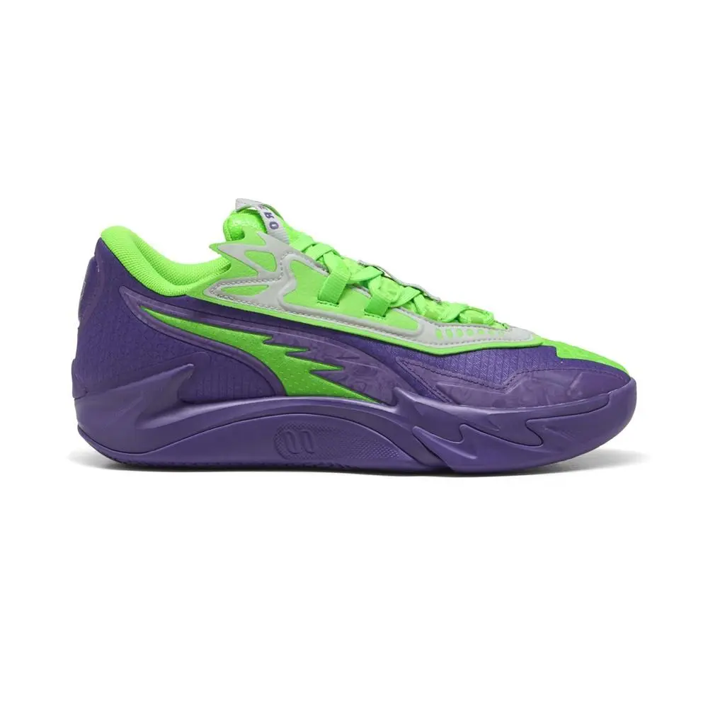 Puma shoes - PUMA Scoot Zeros Ii Nxtpro Hoops Basketball - 31222501 - Green, Purple 5