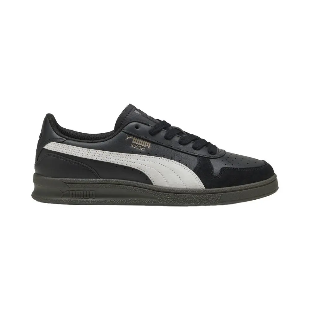 Puma Indoor Lace Up Mens Black Sneakers Casual Shoes 40136009