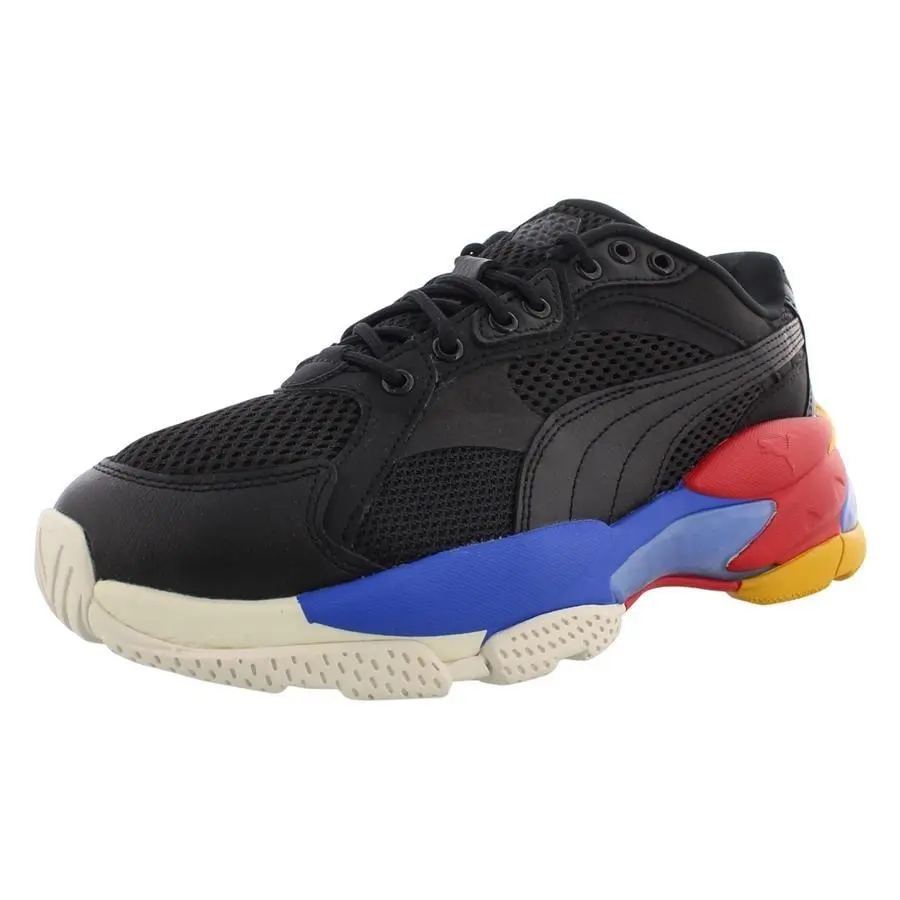 Puma shoes - Puma Black/Dazzling Blue, Main: Black 3
