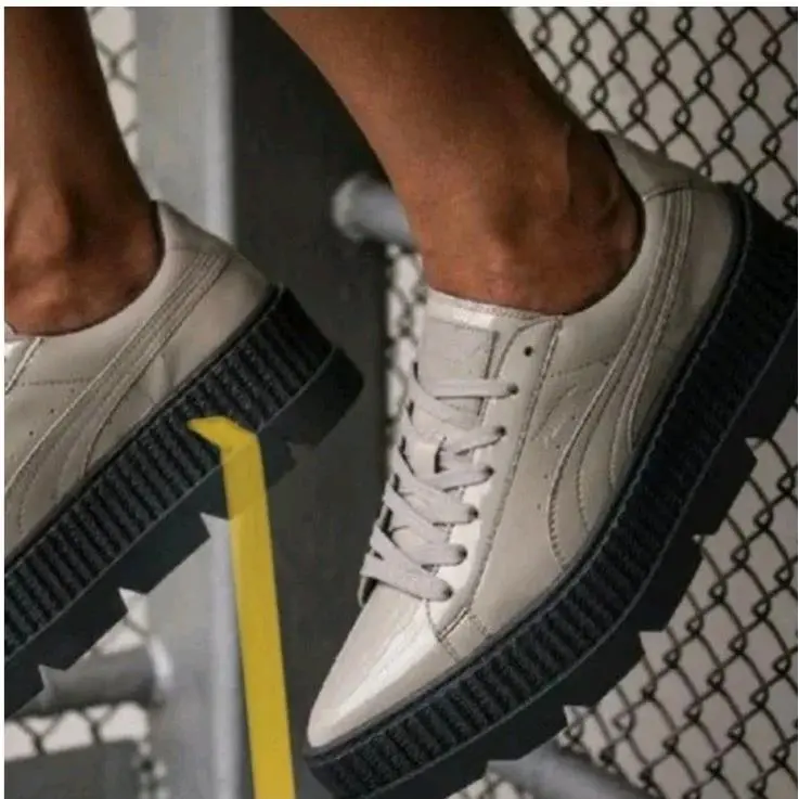 Fenty by Rihanna Pointy Creeper Patent Dove 366270-02 Women`s Fashion by Puma