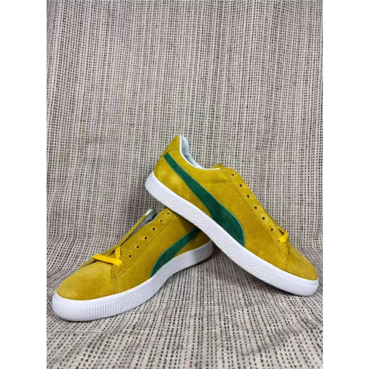 Puma shoes - PUMA Suede - Suede - 380537-03 - Yellow 8