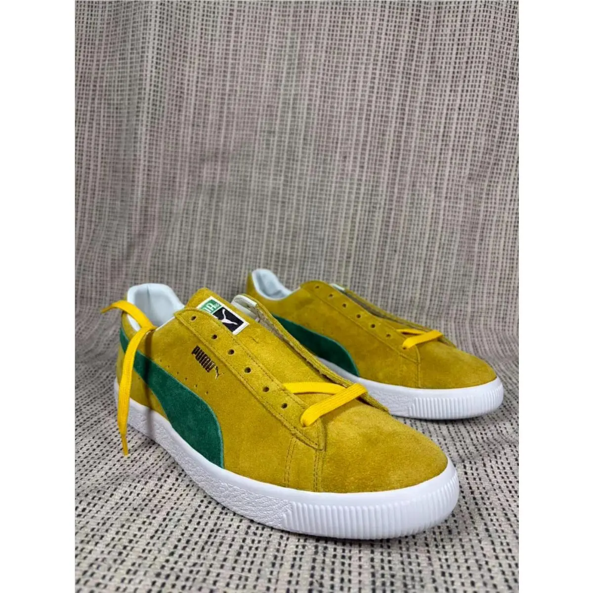 Puma shoes - PUMA Suede - Suede - 380537-03 - Yellow 1