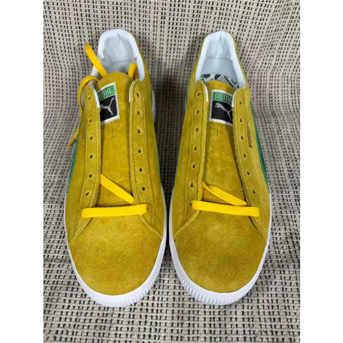 Puma shoes - PUMA Suede - Suede - 380537-03 - Yellow 3