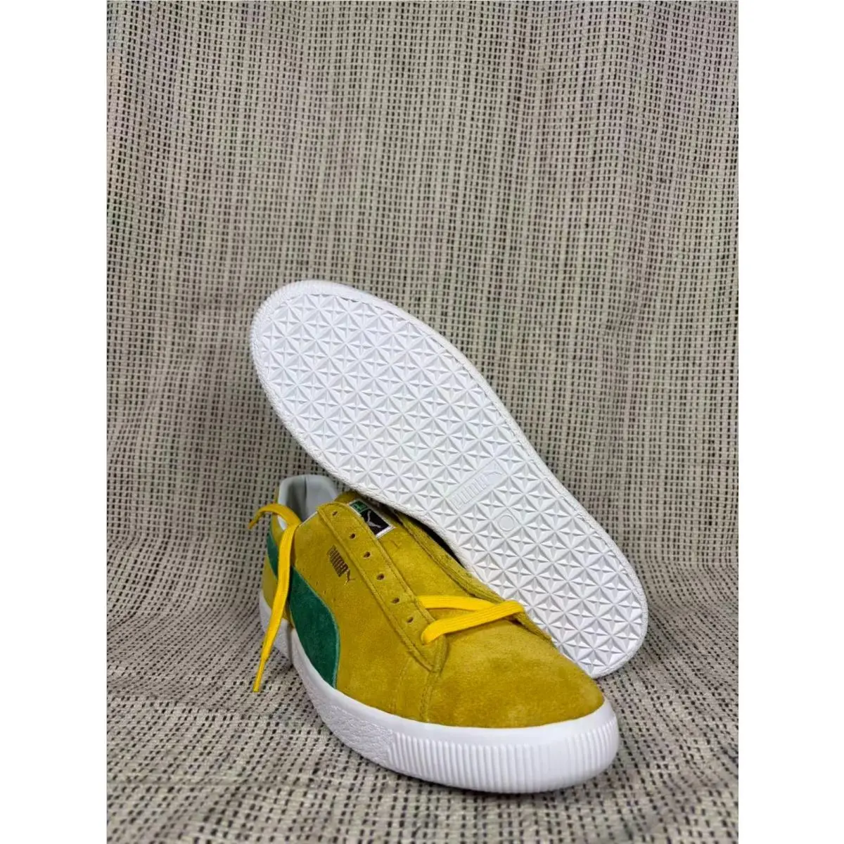 Puma shoes - PUMA Suede - Suede - 380537-03 - Yellow 6