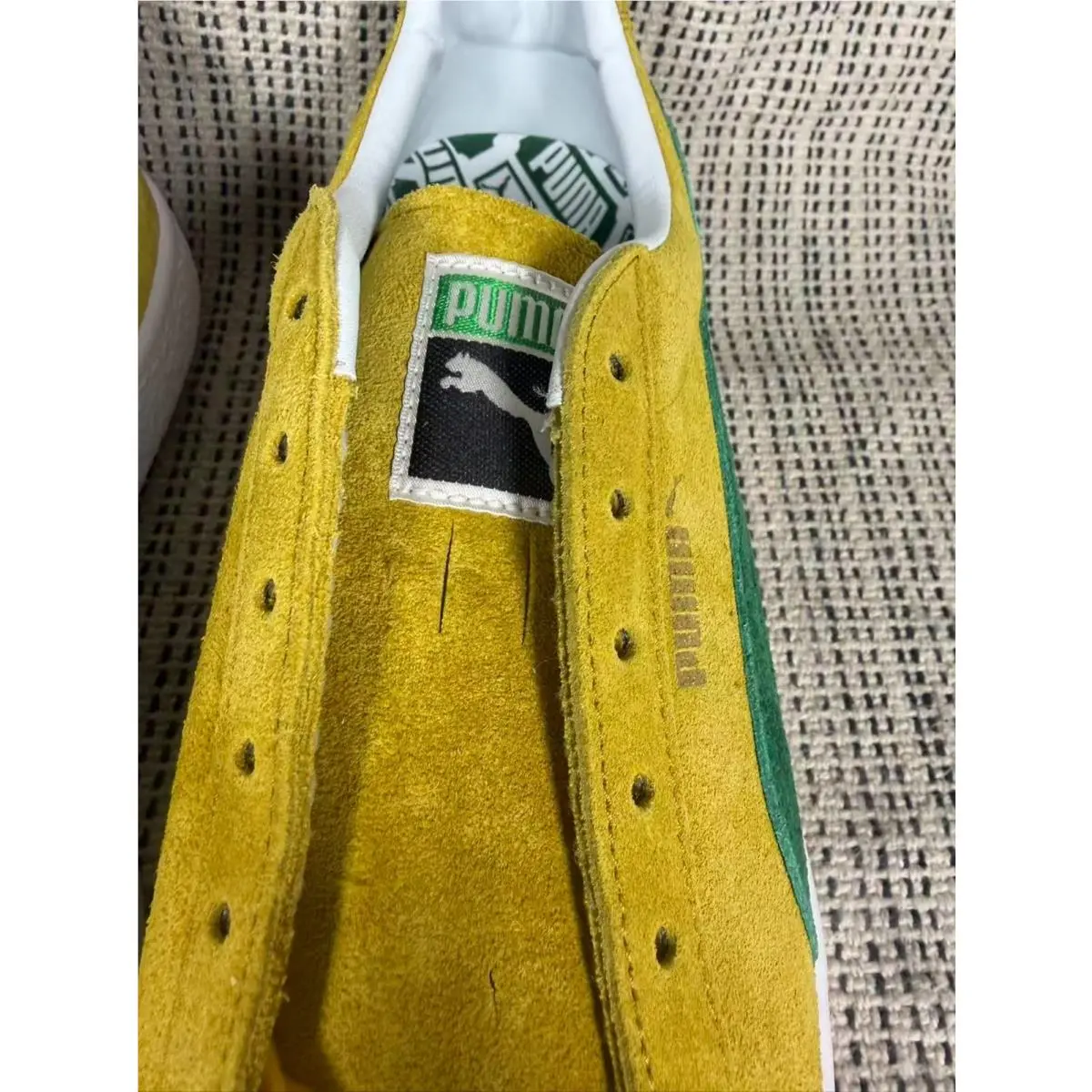 Puma shoes - PUMA Suede - Suede - 380537-03 - Yellow 13
