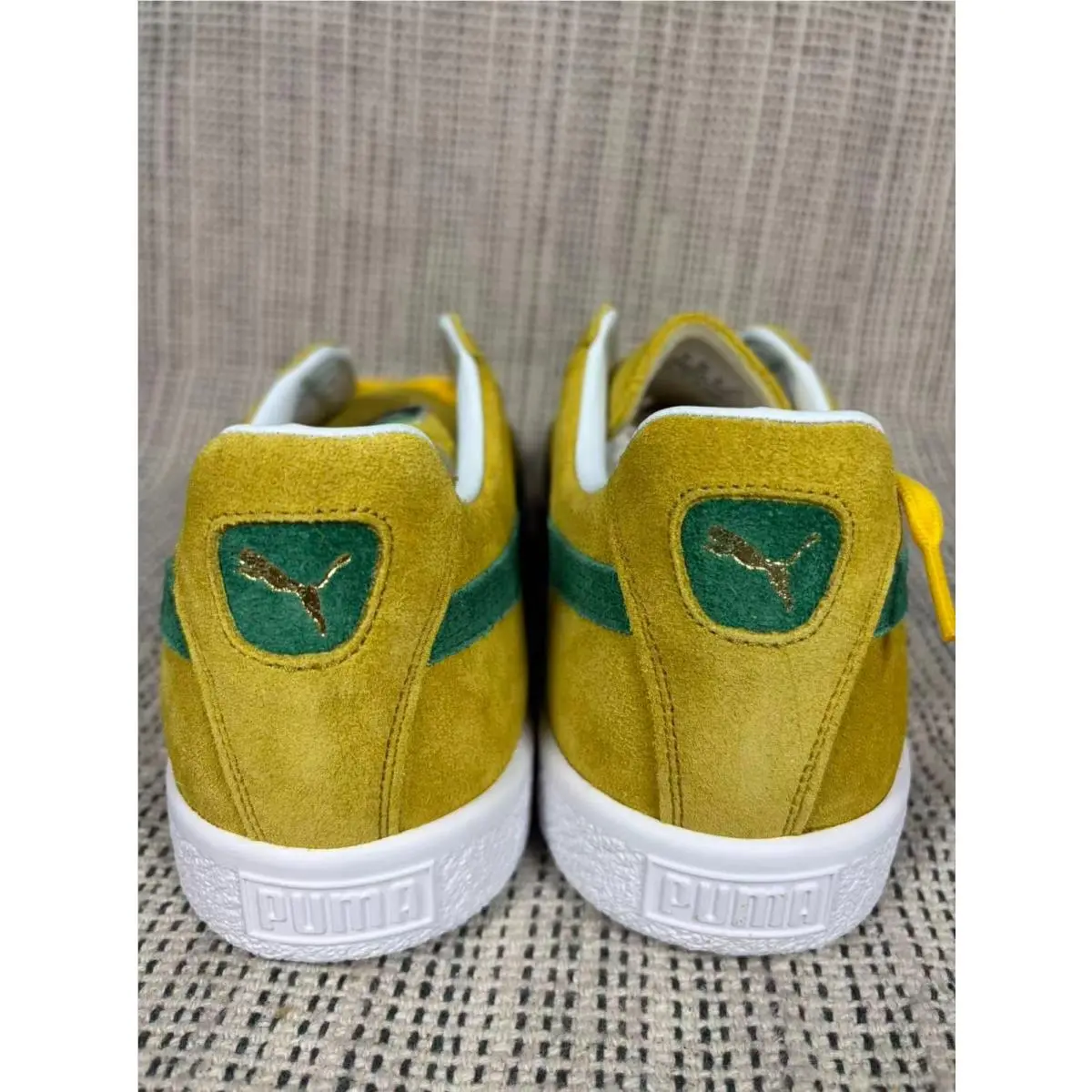 Puma shoes - PUMA Suede - Suede - 380537-03 - Yellow 18