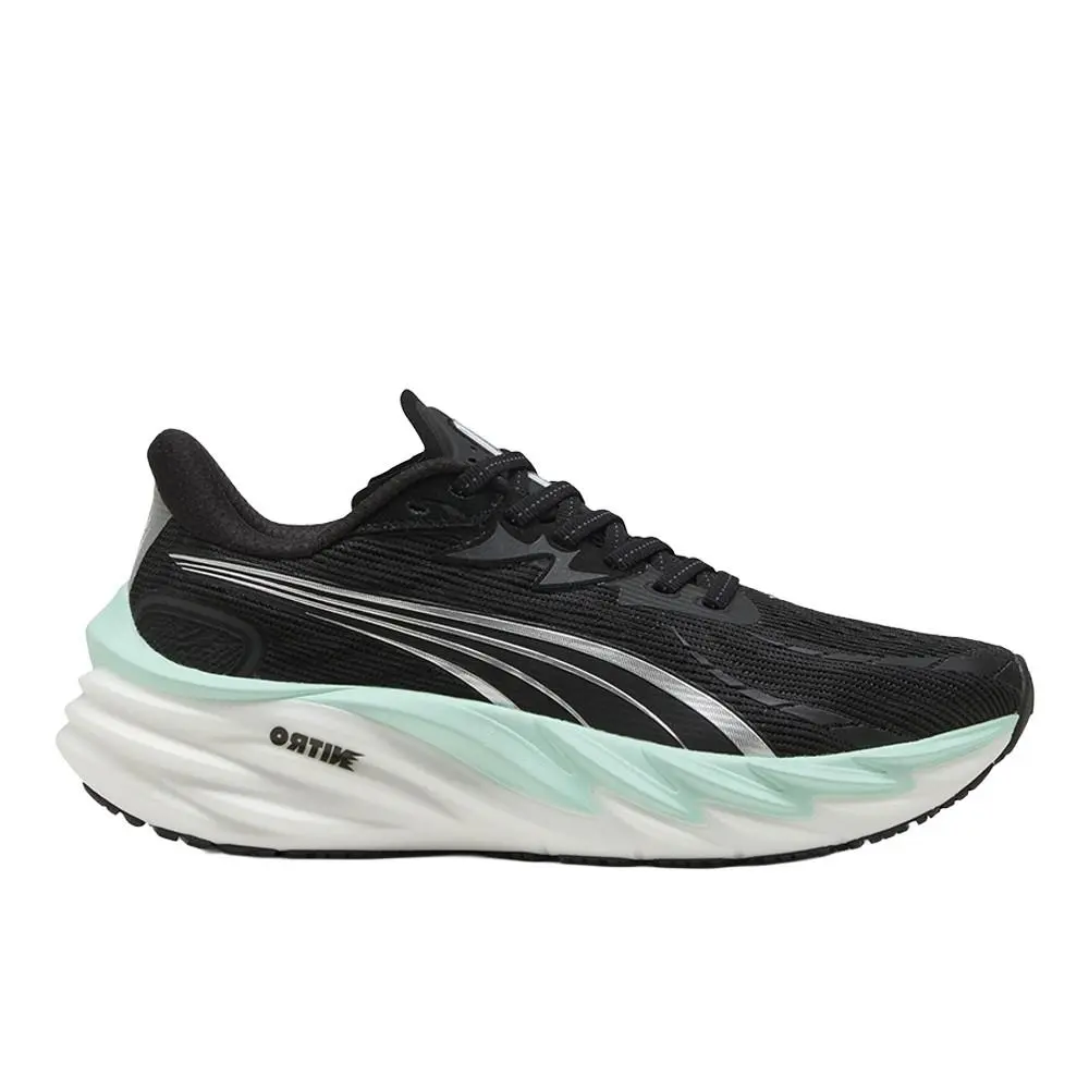 Puma Velocity Nitro 4 Running Womens Black Sneakers Athletic Shoes 31114103