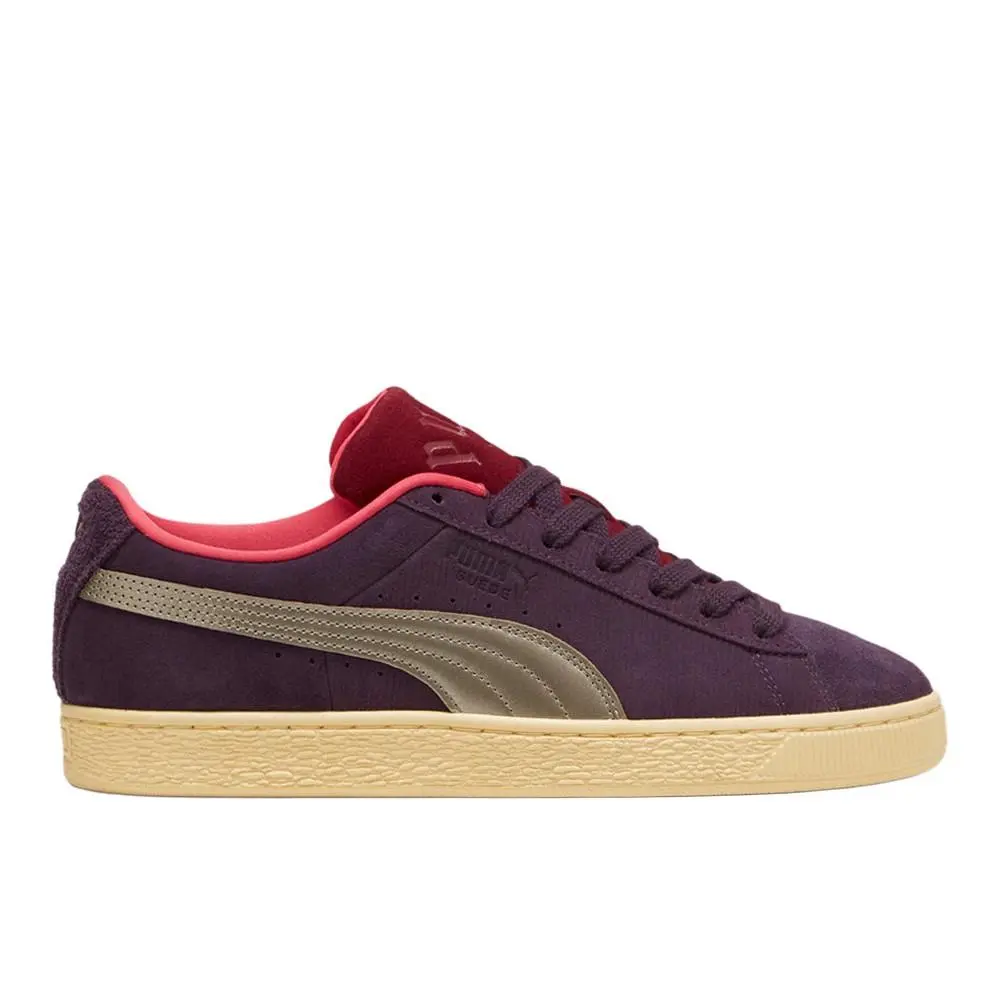 Play Loud Suede Lace Up Mens Purple Sneakers Casual Shoes 39819001 by Puma