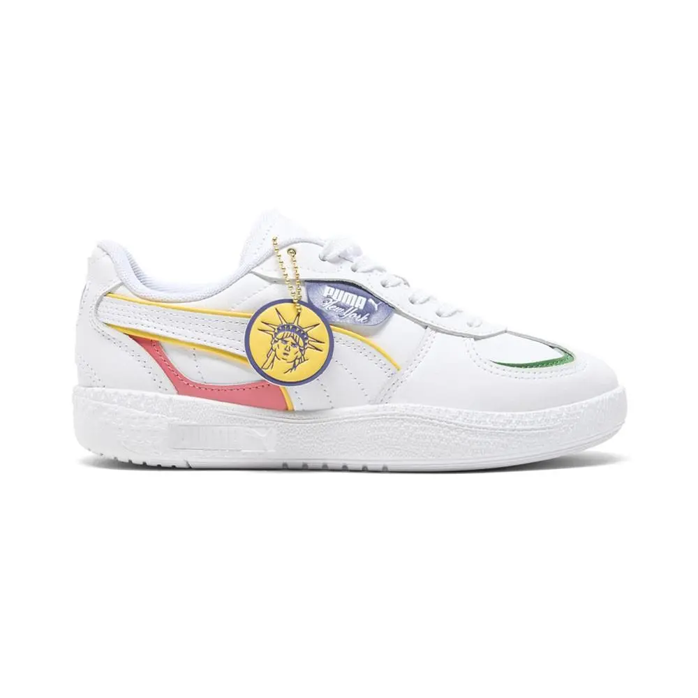 Puma Palermo Moda Nyc Flagship Lace Up Womens White Sneakers Casual Shoes 40240
