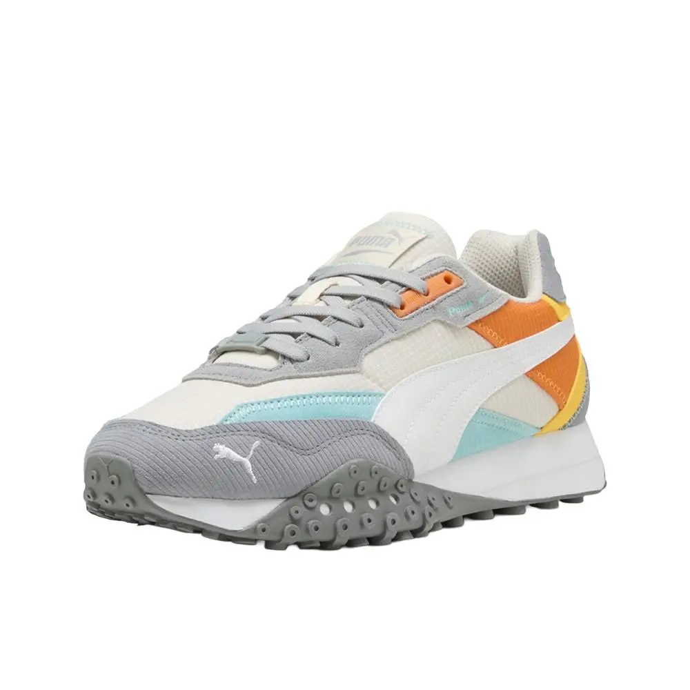 Puma shoes - PUMA Blktop Rider Multicolor Lace Up - 39590708 - White 0