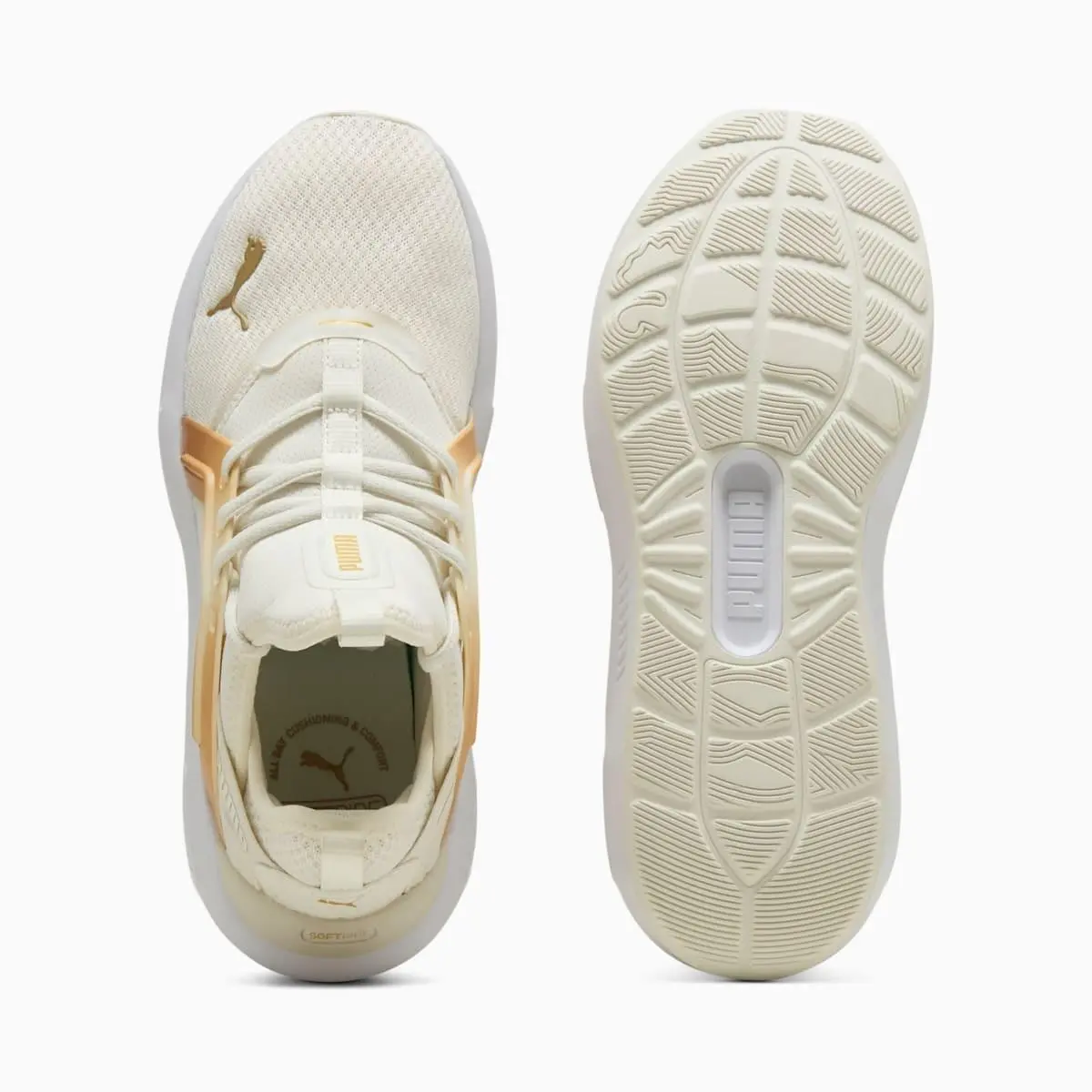 Puma shoes - WARM WHITE/GOLD/BLACK 8