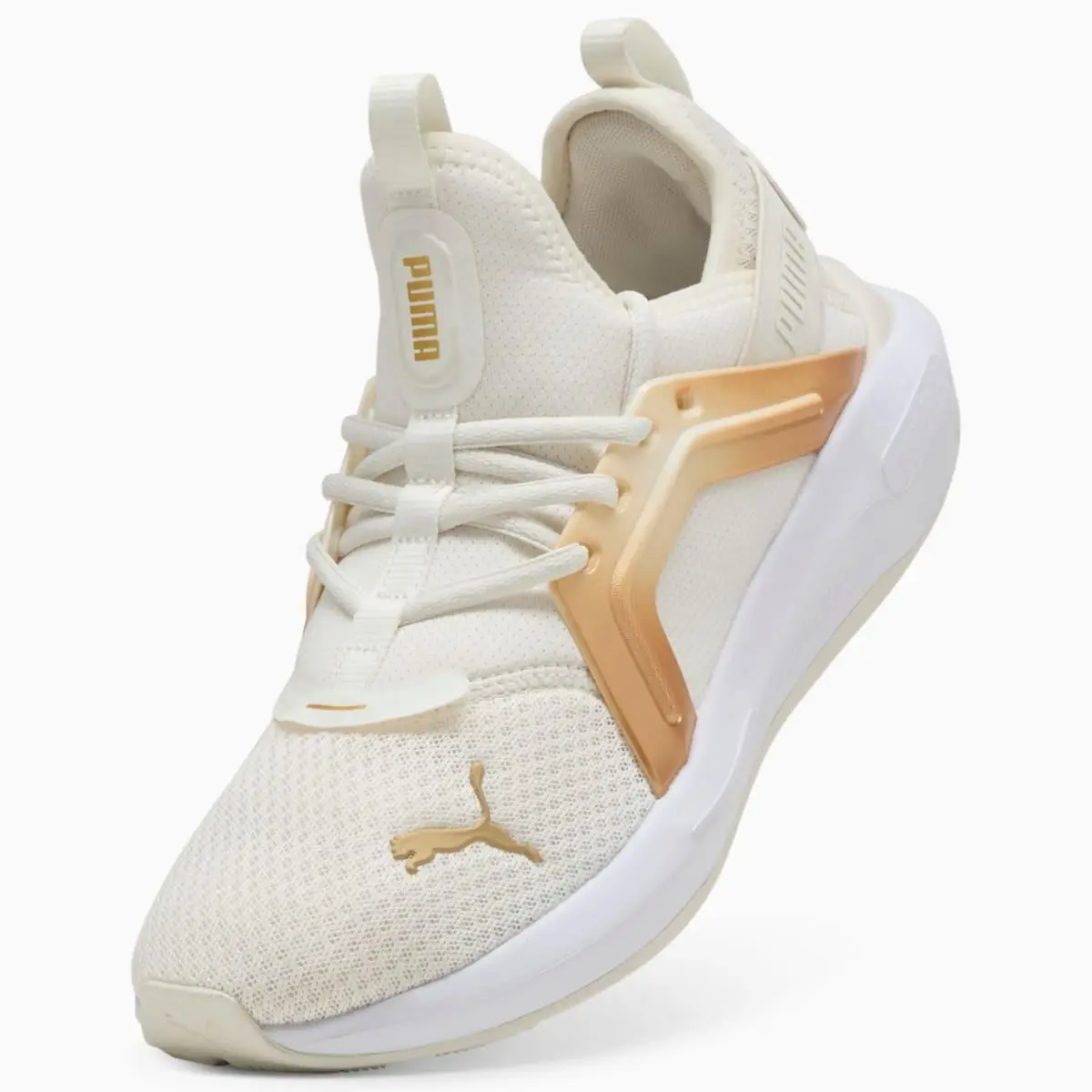 Puma shoes - WARM WHITE/GOLD/BLACK 10
