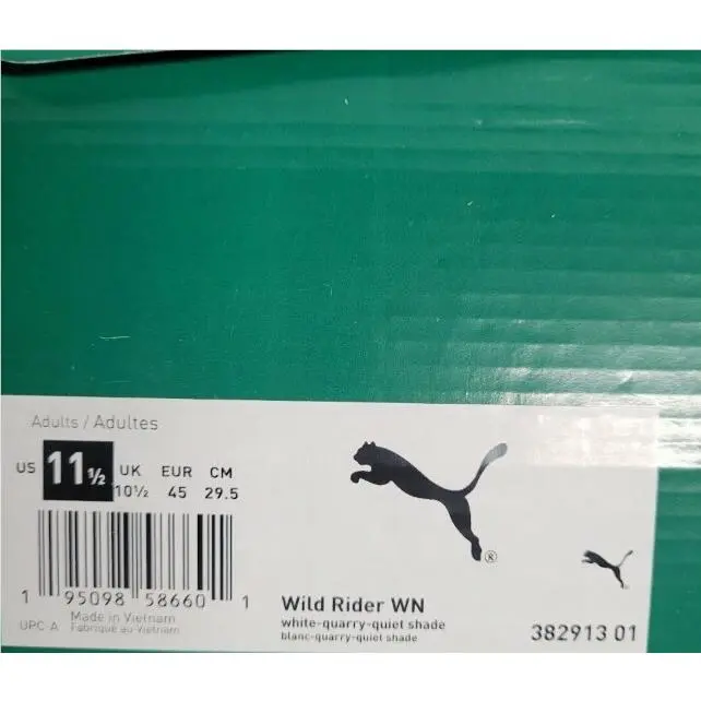 Puma shoes - Puma Wild Rider - Wild Rider - 382913-01 - White 13