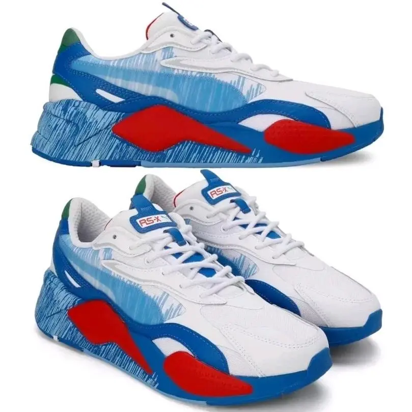 Puma RS-X3 Render Blue White Red 386901-02 Mens Shoes