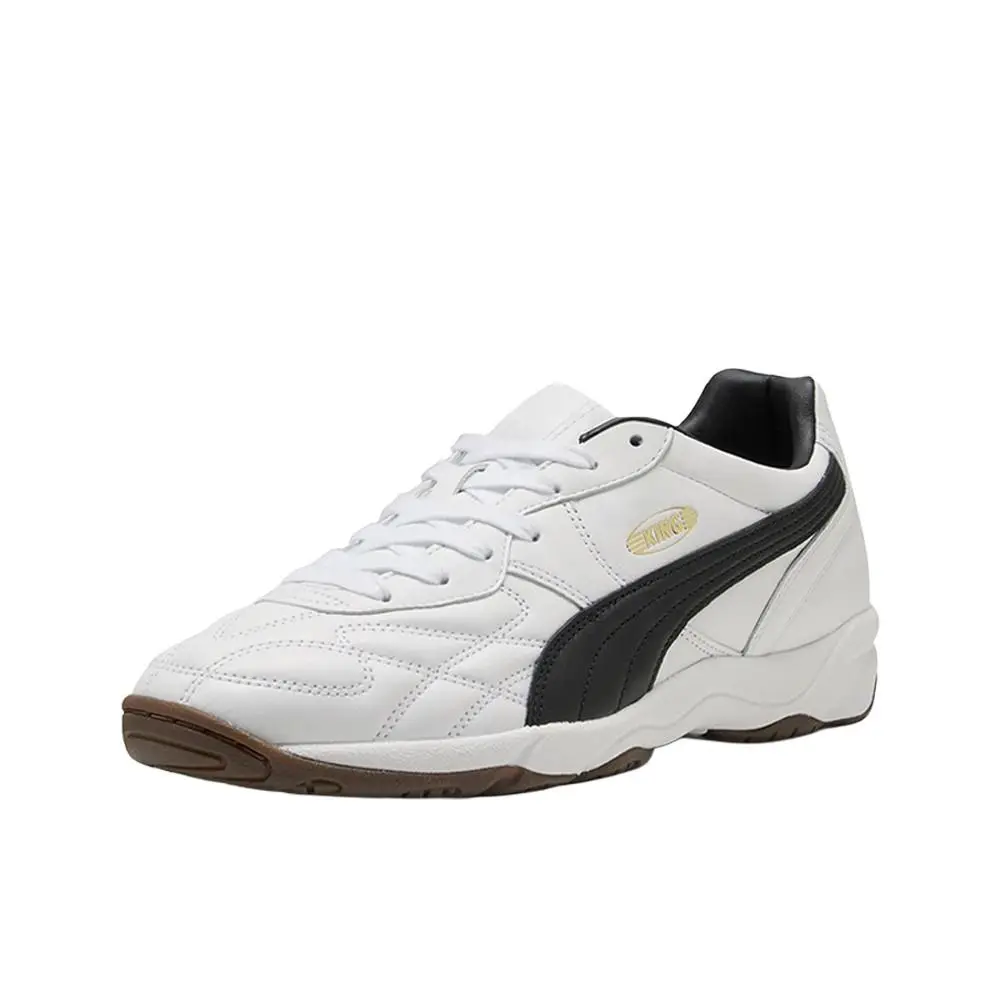 Puma shoes - PUMA King Indoor Lace Up - 40168313 - White 0