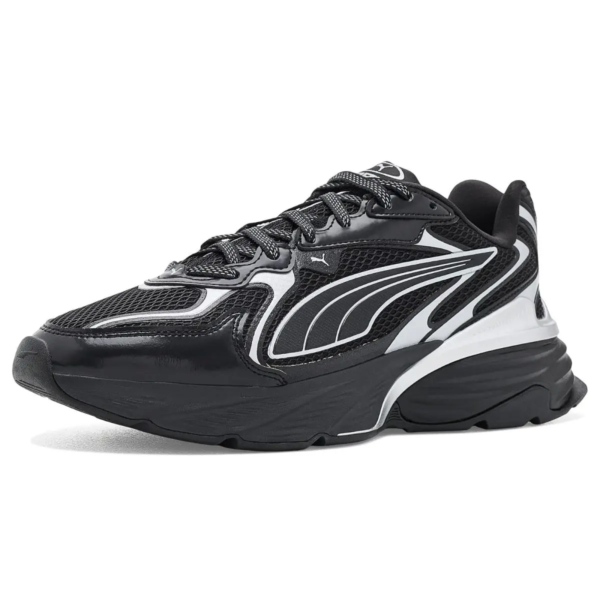 Man`s Sneakers Athletic Shoes  Fade Nitro™ Y2K Shoes  Black/ Silver by Puma