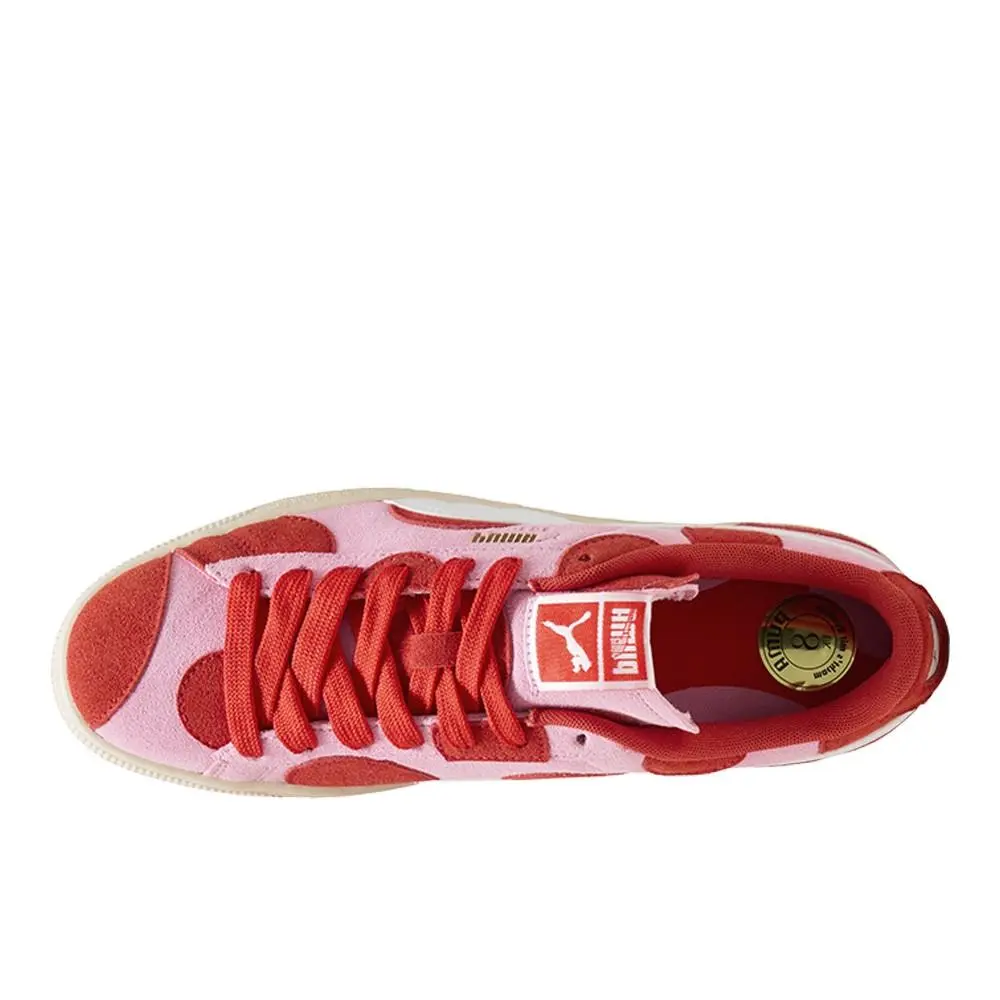Puma shoes - PUMA Suede Printed - Suede Printed - 40914701 - Pink 2