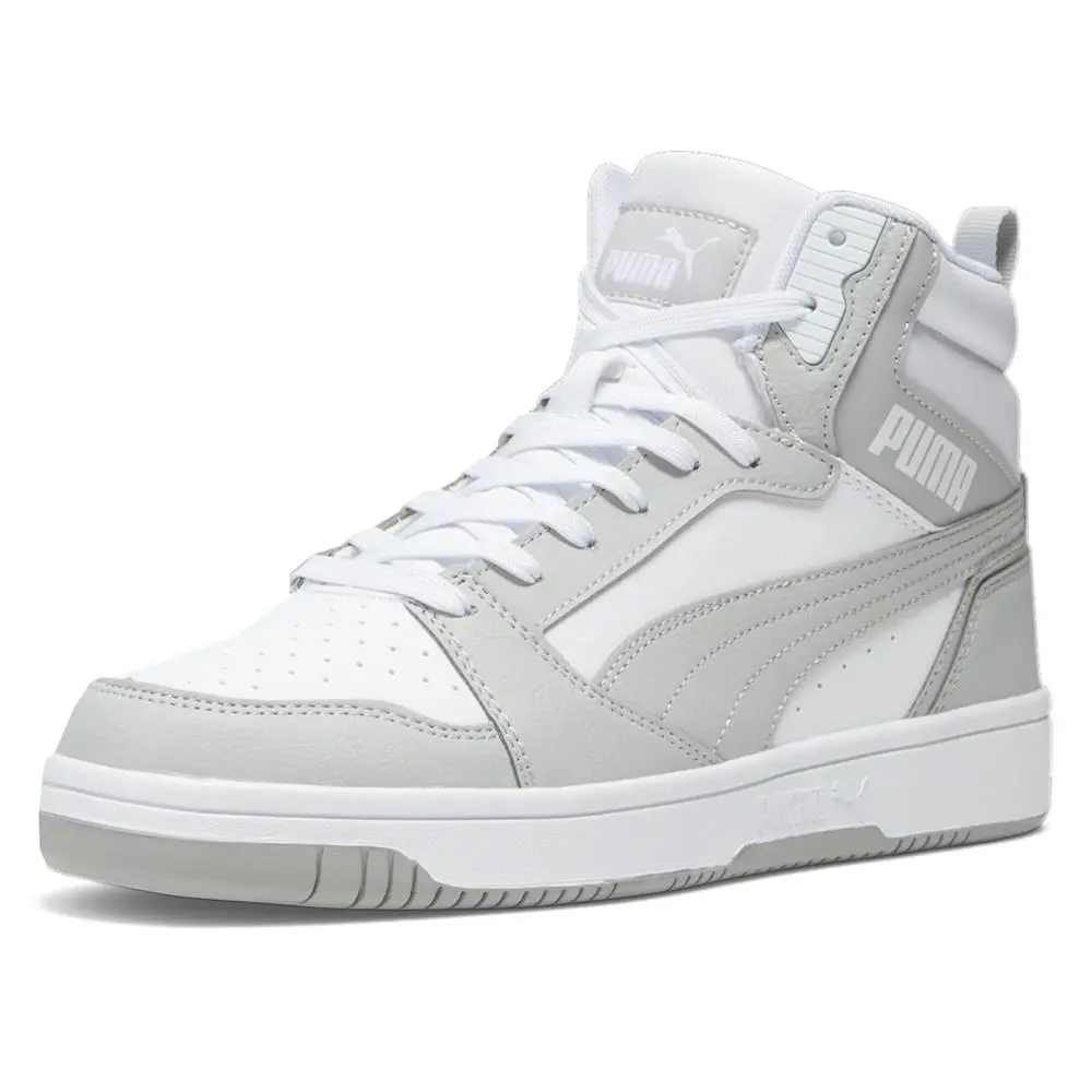Puma shoes - PUMA Rebound V6 Wide High Top - 39709705 - White 0
